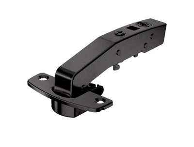 Завіса Hettich Sensys 8639і W90 штольна з дотягувачем, кут відкривання 95°, чорний обсидіан