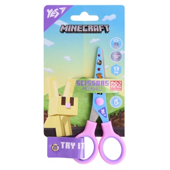 Ножиці дитячі YES Minecraft Spring 13 см з принтом (480471)