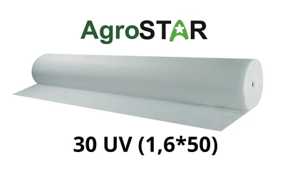 Агроволокно"AgroStar"30 UV белое(1.6*50)