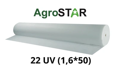 Агроволокно"AgroStar"22 UV белое(1,6*50)