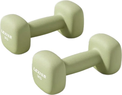 Гантелі Lexi 2 x 3 кг, зелені