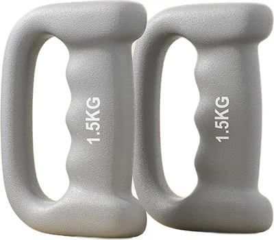 Гантели HUAYA 2 x 1.5 кг, серые