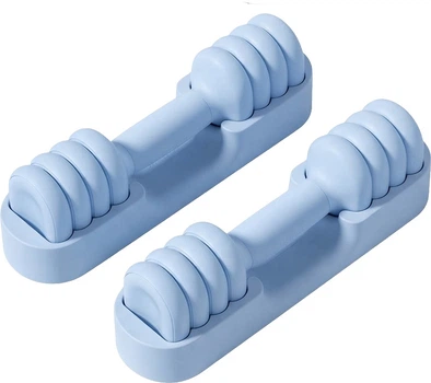 Гантели разборные Yottoy 2 x до 2.25 кг, синие