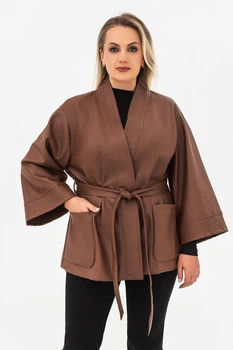 Кардиган SQUARE Коричневий L/XL (3044297)