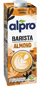 Напій Мигдально-Соєвий Рослинний без Лактози Alpro Almond Professionals Альпро для Бариста і Кавових напоїв з Кальцієм Тетрапак 1л