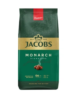 Кава в зернах Jacobs Monarch Signature Aromatic&Balanced Якобс Монарх Збалансованй аромат Арабіка 1000г