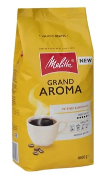 Кава в зернах Melitta Grand Aroma Intense&Aromatic Blend Мелітта Гранд Арома купаж Арабіки Пакет 1кг