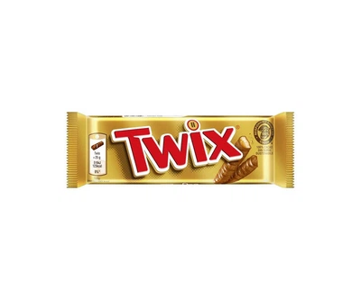 Шоколадний батончик Twix II Double Caramel Твікс молочний шоколад з карамеллю та Печивом 50г