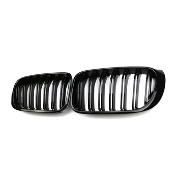 Ніздрі решітки радіатора переднього бампера BMW Х4 F25/F26 2014-2016 Black