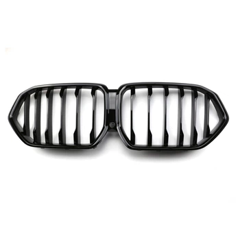Ніздрі решітки радіатора переднього бампера BMW X6 G06 2018-2022 Black 1BAR