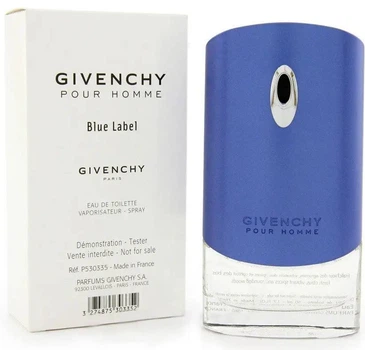 Тестер мужской туалетной воды Pour Homme Blue Label 100 мл.