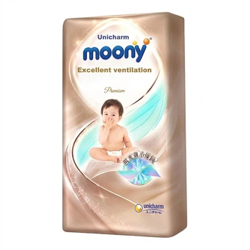 Подгузники-трусики MOONY Ultra Series Aurora Thin ультратонкие L