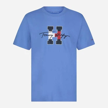 Подростковая футболка для мальчика Tommy Hilfiger 29280327 170 см Синяя (1159865122)