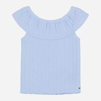 Дитяча майка для дівчинки Tommy Hilfiger 695730530 116 см Блакитна (1159851238)