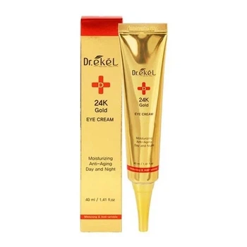 Крем для кожи вокруг глаз з 24K золотом Dr.EKEL 24K Wrinkle Care Eye Cream, 40 ml (8809623296478)