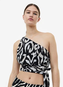 Топ на одно плече H&M 1175482003c33 XL комбинированный (100017147)
