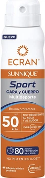 Солнцезащитный спрей Ecran Sunnique Sport SPF 50 75 мл (8411135010710)