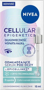 Serum pod oczy NIVEA Cellular Epigenetics odmładzające 15 ml (5900017110974)