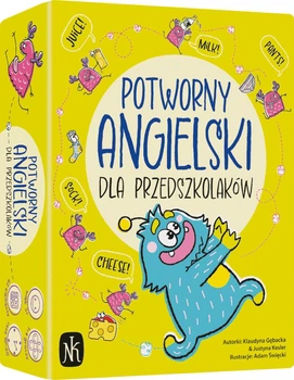 Настільна гра Nasza Księgarnia Жахлива англійська для дошкільнят 05205 (5904915905205)