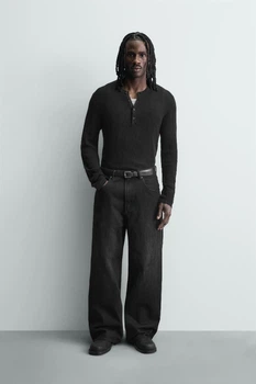 Джинси ZARA Baggy Fit чорний 4048/407/800 29