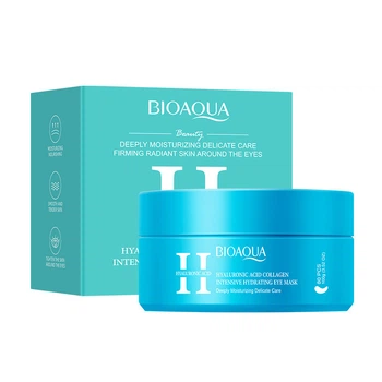 Патчі для очей з гіалуроновою кислотою і колагеном BIOAQUA Hyaluronic Acid Collagen Intensive Hydrating Eye Mask, 80 шт