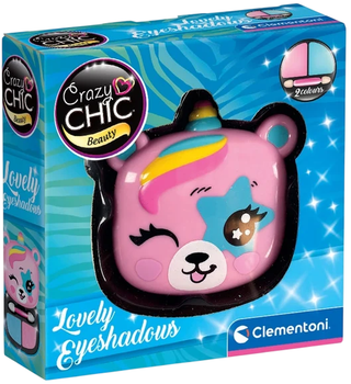 Cienie do powiek Clementoni Crazy Chic Lovely Eyeshadow: Bear 2 kolory (18820) (8005125188208)
