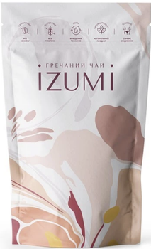 Гречаний чай IZUMI, з насіння татарської гречки, без кофеїну, 100 г розсипний