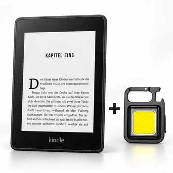 Електронна книга c Подсветкой Amazon Kindle Paperwhite 10th Gen HD 8Gb, Wi-Fi + Подарок (Black)