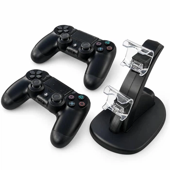 Комплект из 2 беспроводных геймпадов DUALSHOCK 4 для SONY PLAYSTATION 4 + двойная зарядная станция