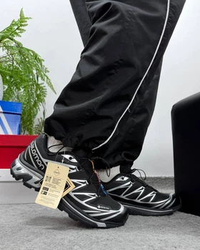 Кросівки Salomon XT-6 Black Silver Gore-Tex 44