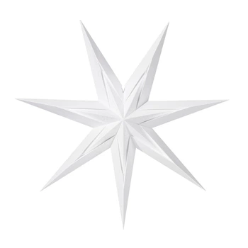 Абажур, білий папір із зірками/крапками, 70 см IKEA STRALA 606.398.79
