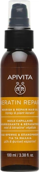 Olejek do włosów Apivita Keratin Repair 100 ml (5201279099398)