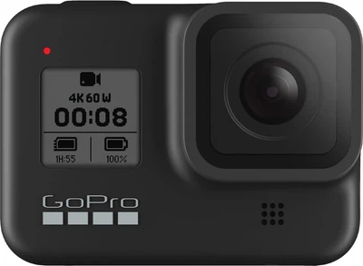 Відеокамера GoPro HERO 8 Black (Зарядний бокс з 3 АКБ) - Б/У