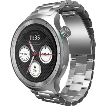 Смарт-годинник Motorola Moto Watch (2026) Silver (PG38C08264) [180843]