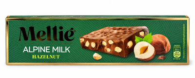 Шоколад Meltie Alpine Milk Whole Hazelnut з фундуком 225 г