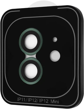 Защитное стекло для камеры смартфона Apple iPhone 11/12/12 mini Proove Achilles Green (569570015)