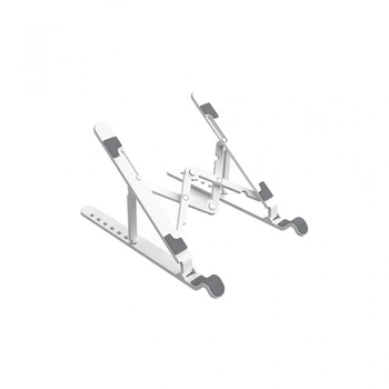 Подставка для ноутбука Orico 11-17", 7 position (15°-45°) plastic white (HS081829) (25179)