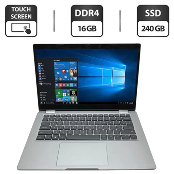 Ультрабук Dell Latitude 5320 / 13.3" (1920x1080) IPS Touch / Intel Core i5-1145G7 (4 (8) ядра по 2.6 - 4.4 GHz) / 16 GB DDR4 / 240 GB SSD / Intel Iris Xe Graphics / WebCam б/у