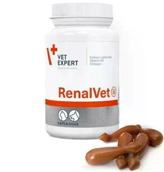 VetExpert RenalVet для підтримання функції нирок 60 капсул