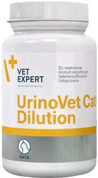 Vet Expert UrinoVet Cat Dilution при сечокам'яній хворобі струвітного типу у котів 45 шт