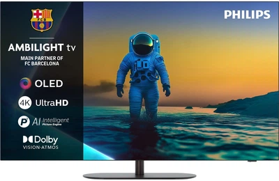 Телевизор Philips 55OLED820/12 OLED 4K 144 Гц 55" Черный Ambilight