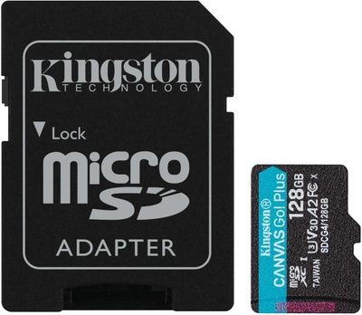Карта памяти microSD 128GB Class 10 UHS-I U3 V30 A2 R200/W100MB/s