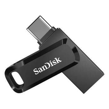 Флеш память USB SANDISK DDC3 1TB USB 3.2 Gen1 + Type-C Black