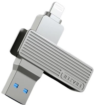 Флеш память USB Lenovo ERAZER F510 128GB USB 3.2 Gen1 + Lightning