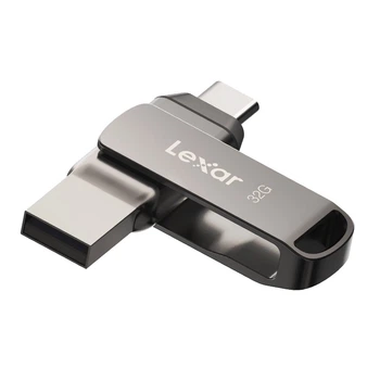 Флеш пам'ять USB Lexar D400 32GB USB 3.2 Gen1 + Type-C