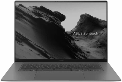 Ноутбук ASUS Zenbook S14 (UM5406GA-SU305X), AMD Ryzen AI 9 465 / 14" / 120 Гц / OLED / Touch / RAM 32 ГБ LPDDR5X / SSD 1 ТБ / AMD Radeon 880M / Windows 11 Pro / Темно-сірий
