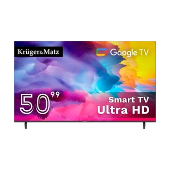 Телевизор Krüger&Matz 50" UHD Google TV 5.0 DVB-T2/T/C H.265 HEVC (KM0250UHD-G)