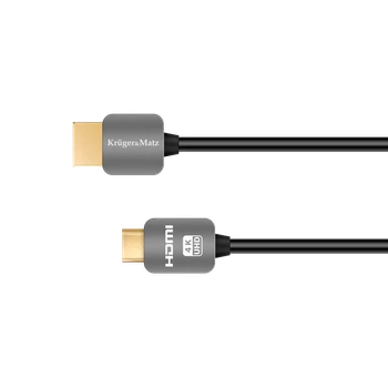 Кабель HDMI - mini HDMI (A-C) 1.8 м Krüger&Matz (KM0325)