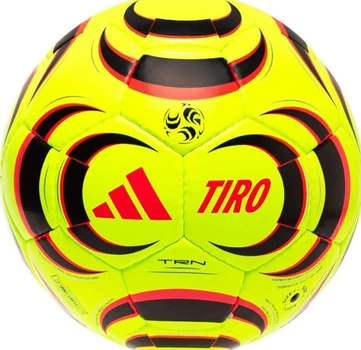 М'яч футбольний ADIDAS TIRO TRN KT0660 5 Жовто-чорний (4068818491874)