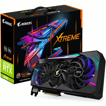 Відеокарта Gigabyte GeForce RTX 3090 Aorus Xtreme 24GB GDDR6X - Б/У